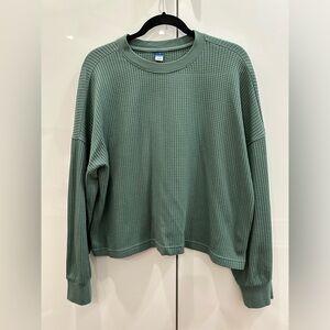 Old Navy Waffle Knit Long Sleeve